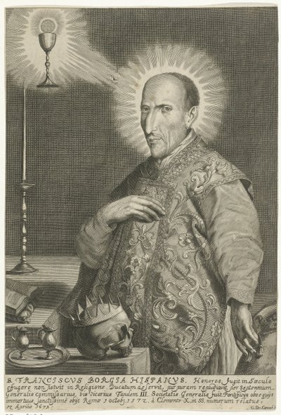 Retrato de San Francisco de Borja de Gerard de Groos