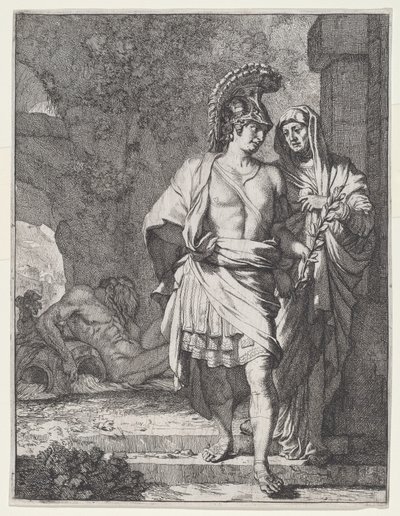 Eneas y la Sibila de Gerard de Lairesse