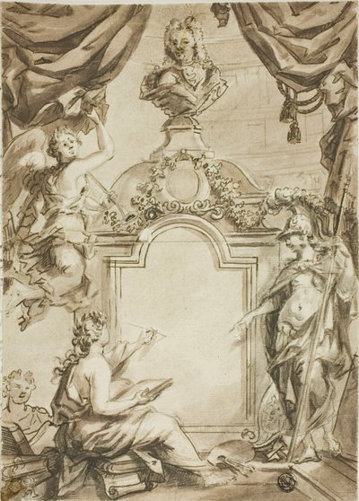 Diseño de la portada: Clío al dictado de Minerva de Gerard de Lairesse