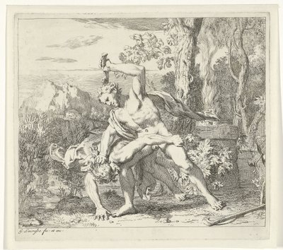 Caín mata a Abel Escenas de Génesis de Gerard de Lairesse