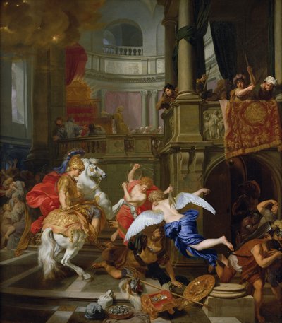 La Expulsión de Heliodoro del Templo de Gerard de Lairesse