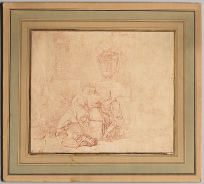 El beso de la paz y la justicia, después de 1654 de Gerard de Lairesse