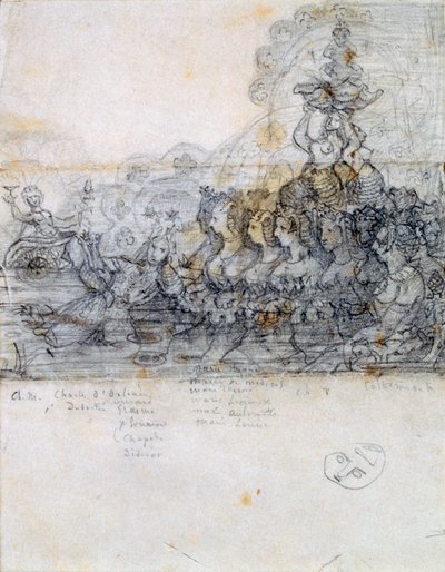 Asamblea Política para Catalina de Médici, 1854-1855 de Gerard de Nerval