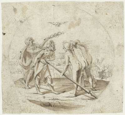 El juicio de París de Gerard ter Borch (I) (possibly)