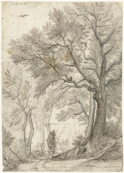 Bosque de Villa Madama en las afueras de Roma de Gerard ter Borch