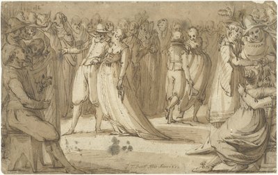 Feestscene
Bola Italiana de Gerard ter Borch