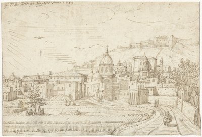 Vista de Nápoles y Vomero de Gerard ter Borch