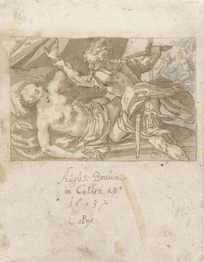 Violación de Lucrecia de Gerard ter Borch (I)