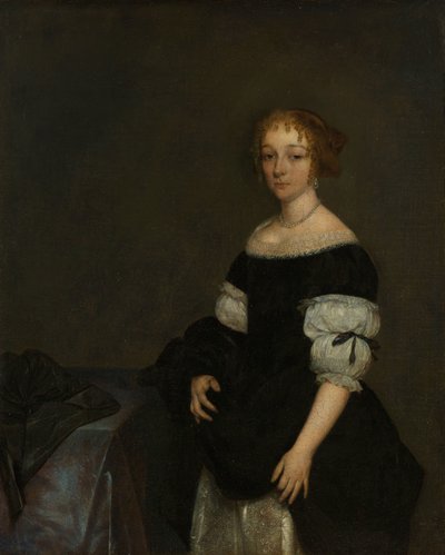 Aletta Pancras (1649-1707) Esposa de François de Vicq de Gerard ter Borch (II)