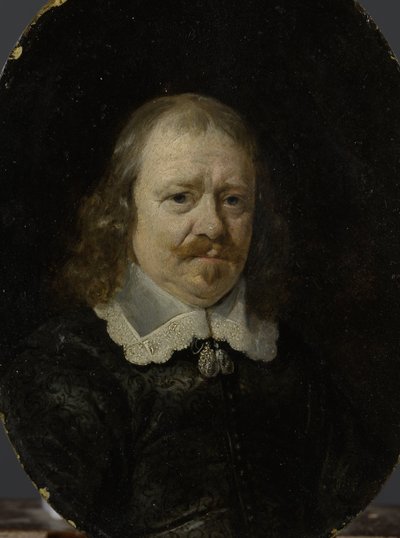 Godard van Reede (1588-1648), señor de Nederhorst. Delegado de la provincia de Utrecht en la Conferencia de Paz de Münster (1646-48) de Gerard ter Borch (II)