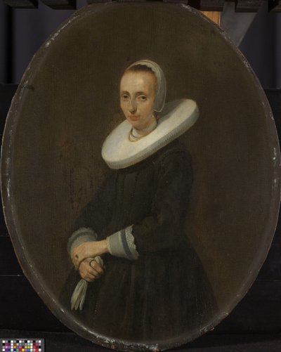 Johanna Bardoel (fallecida después de 1667). Esposa de Gerard van der Schalcke de Gerard ter Borch (II)