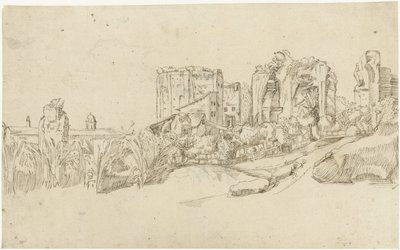 Ruinas de las Termas de Trajano de Gerard ter Borch (II)