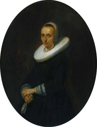 Johanna Bardoel (fallecida después de 1667). Esposa de Gerard van der Schalcke de Gerard ter Borch