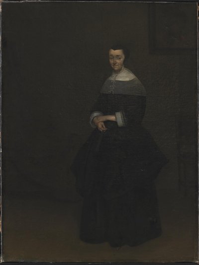 Retrato de una dama de Gerard ter Borch