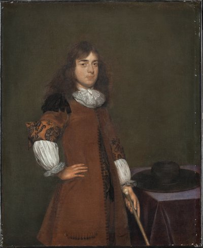Retrato de un hombre de Gerard ter Borch