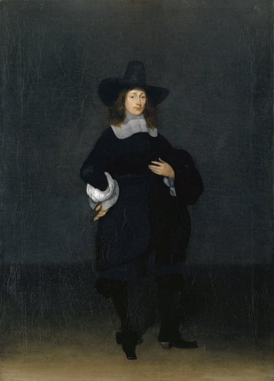 Retrato de un hombre de Gerard ter Borch