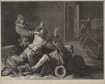 El apuñalamiento de Gerard ter Borch