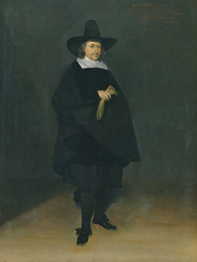 Retrato del Burgomaestre Jan Roever (1610-61) de Gerard ter Borch