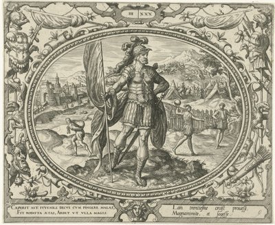 Hombre a la edad de treinta Diez edades del hombre (título de la serie) de Gerard van Groeningen