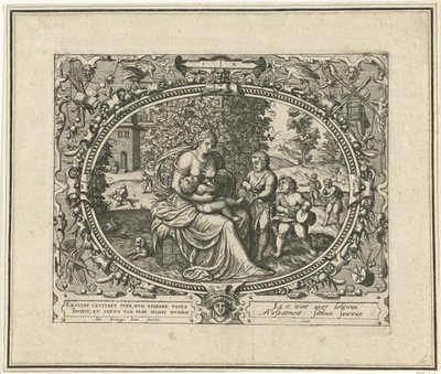 Hombre a la edad de diez Diez edades del hombre (título de la serie) de Gerard van Groeningen