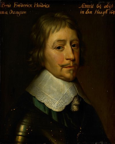 Retrato de Federico Enrique, Príncipe de Orange de Gerard van Honthorst (workshop of)