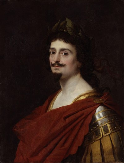 Retrato de Federico V, Elector Palatino (1596-1632), como emperador romano de Gerard van Honthorst