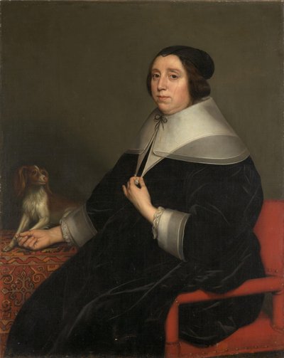 Retrato de mujer de Gerard van Honthorst