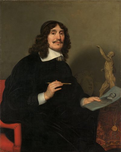 Retrato de un artista de Gerard van Honthorst