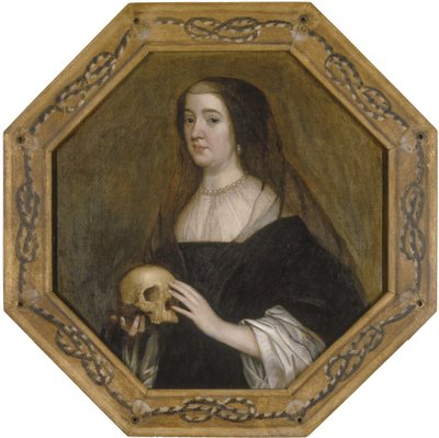 Retrato de Amalia de Solms de Gerard van Honthorst
