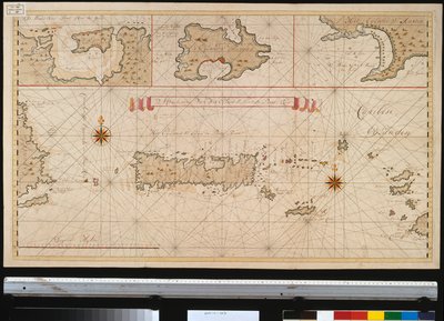 Esquema de la isla de San Juan de Puerto Rico de Gerard van Keulen