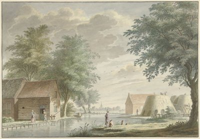 Hornos de cal en Hillegom de Gerard van Rossum
