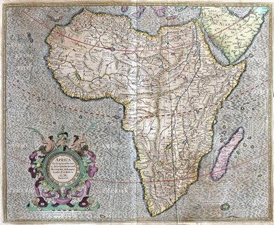 África de Gerardus Mercator
