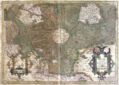 Colonia, Waldeck (Hesse), Alemania (grabado) de Gerardus Mercator