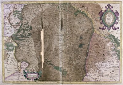 Francia (grabado) de Gerardus Mercator