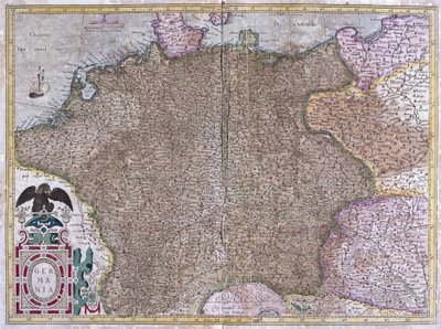 Alemania de Gerardus Mercator