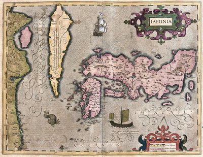 Japón de Gerardus Mercator