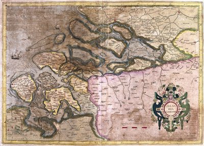 Zelanda, Países Bajos de Gerardus Mercator