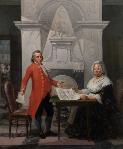 Retrato jubilar de la familia de San (óleo sobre lienzo) de Gerardus de San