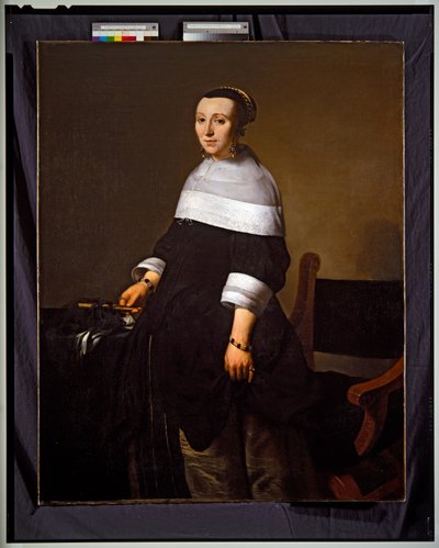 Retrato de su esposa de Gerbrandt van den Eeckhout