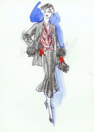 Moda femenina 1931, traje / Gerd Hartung de Gerd Hartung