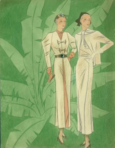 Moda femenina 1934 / Vestidos / Gerd Hartung de Gerd Hartung
