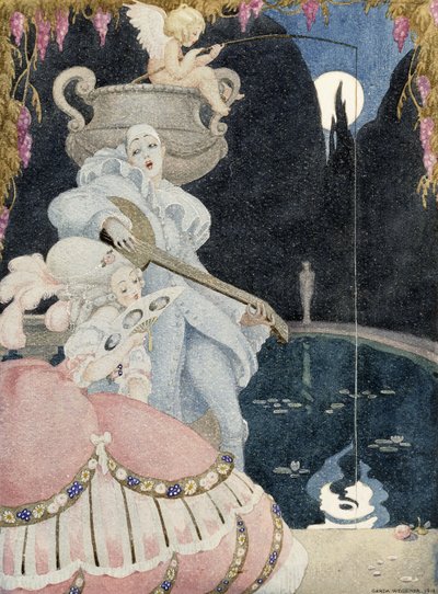 Elegante y Pierrot de Gerda Marie Frederike Wegener
