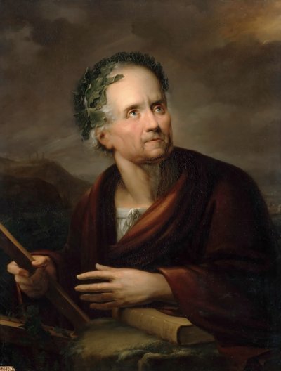 Retrato de Friedrich Gottlieb Klopstock 1724-1803 de Gerdt Hardorff
