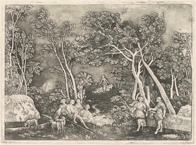 Ninfas en un Paisaje de Gerhard Janssen