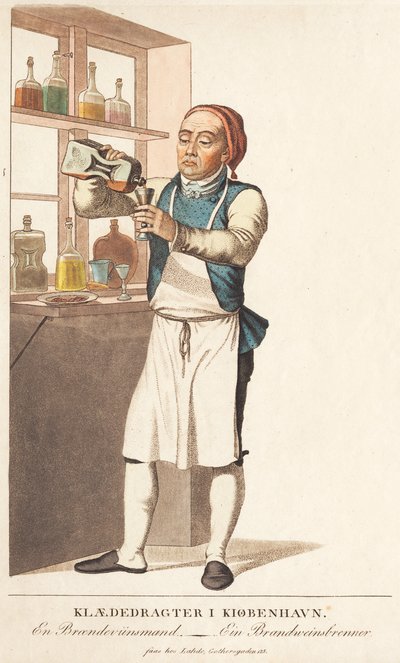 El hombre del aguardiente de Gerhard Ludvig Lahde