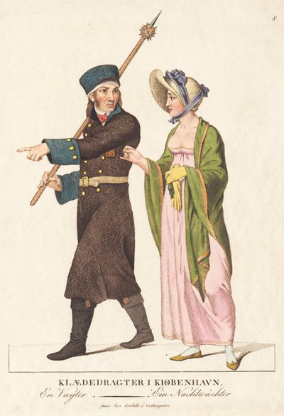 Un Vigilante de Gerhard Ludvig Lahde
