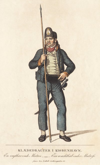 Un Marinero de Guardia de Gerhard Ludvig Lahde