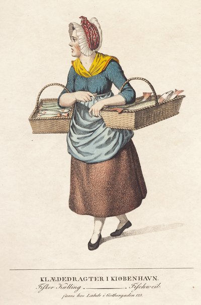 Vieja pescadora de Gerhard Ludvig Lahde