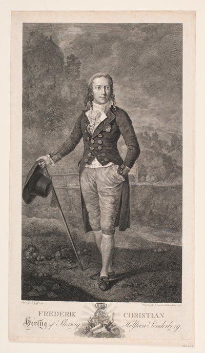 Frederik Christian, Duque de Schleswig de Gerhard Ludvig Lahde
