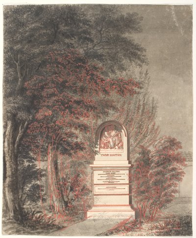 Monumento funerario de Georg Nielsen en el cementerio de Assistens de Gerhard Ludvig Lahde